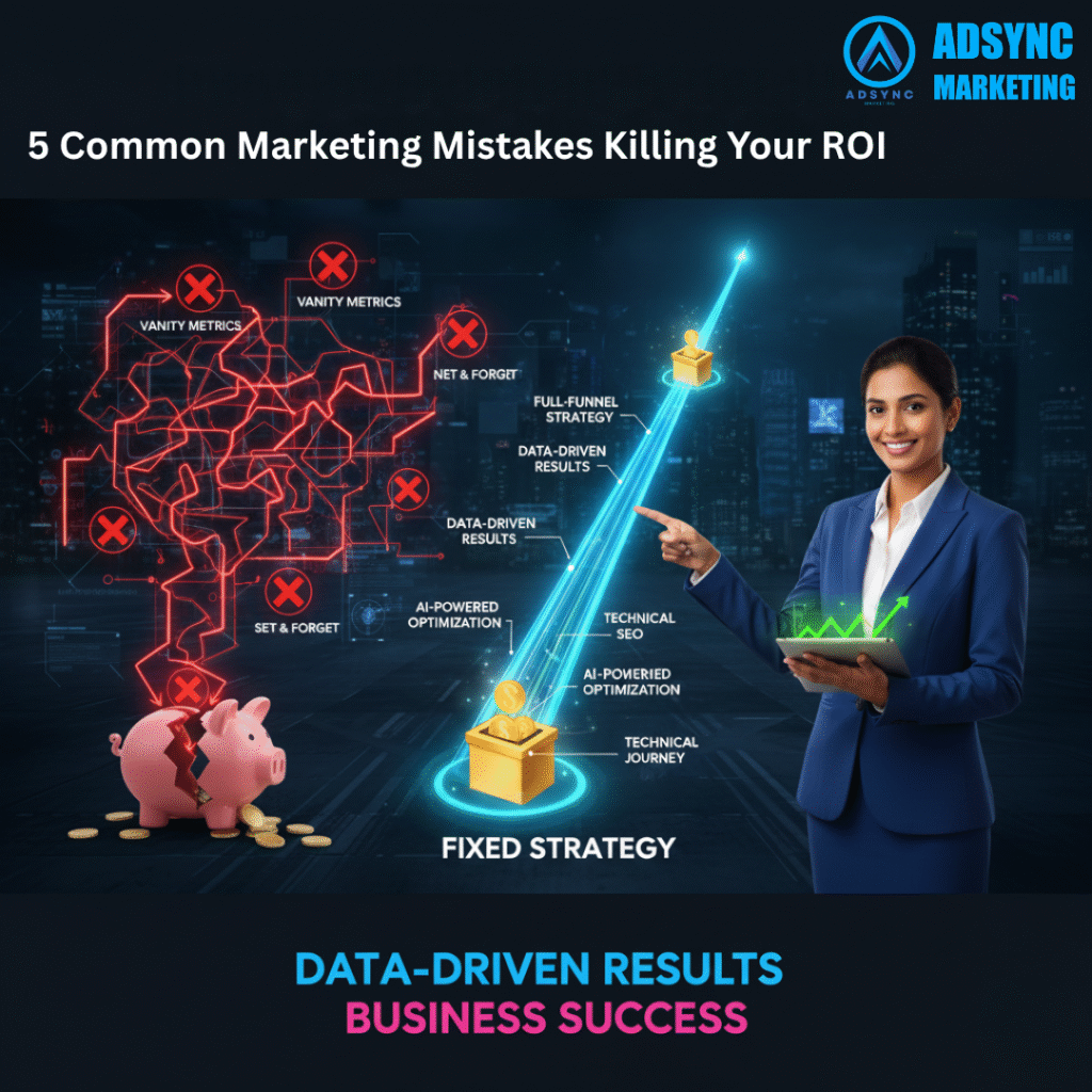 5 Common Marketing Mistakes Killing Your ROI (And How to Fix Them). common marketing mistakes killing your roi