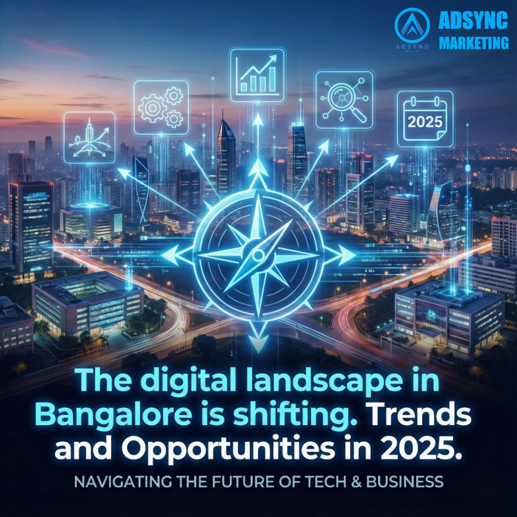 The digital landscape in Bangalore is shifting. Trends and Opportunities in 2025. digital marketing trends bangalore 2025
